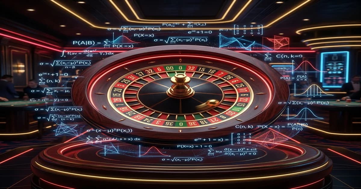 الرياضيات خلف طاولة الروليت: هل يمكن التنبؤ بالنتيجة؟